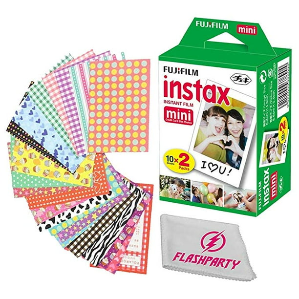 Twin Pack, 20 Total Pictures 20 Sticker Frames Fujifilm Instax Mini Instant Film Twin Pack, 20 Total Pictures 20 Sticker Frames Fujifilm Instax Mini Instant Film